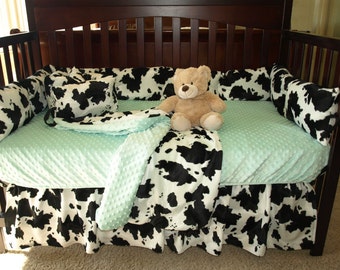 cow baby bedding
