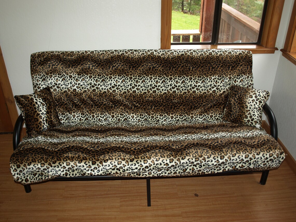 Futon Cover Various Animal Prints Western and Safari Leopard Etsy
