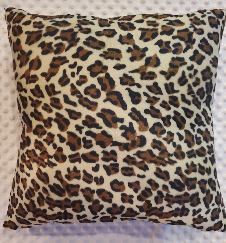 Animal Print Pillow Covers Faux Fur Throw Pillow Cover Etsy