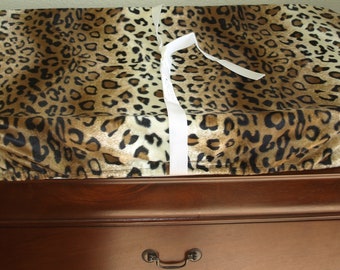 Leopard Print Changing Pad Cover Safari Change Pad Cover