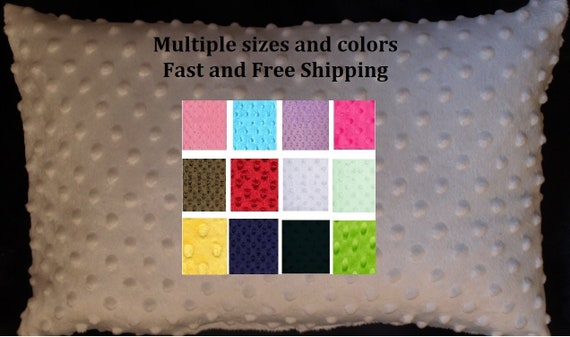 Minky Toddler Pillow Case Travel Pillow Cover My Travel Cover Etsy