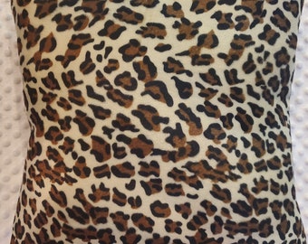 Leopard Print Pillow Cover (Set of 2 covers) Leopard Tan