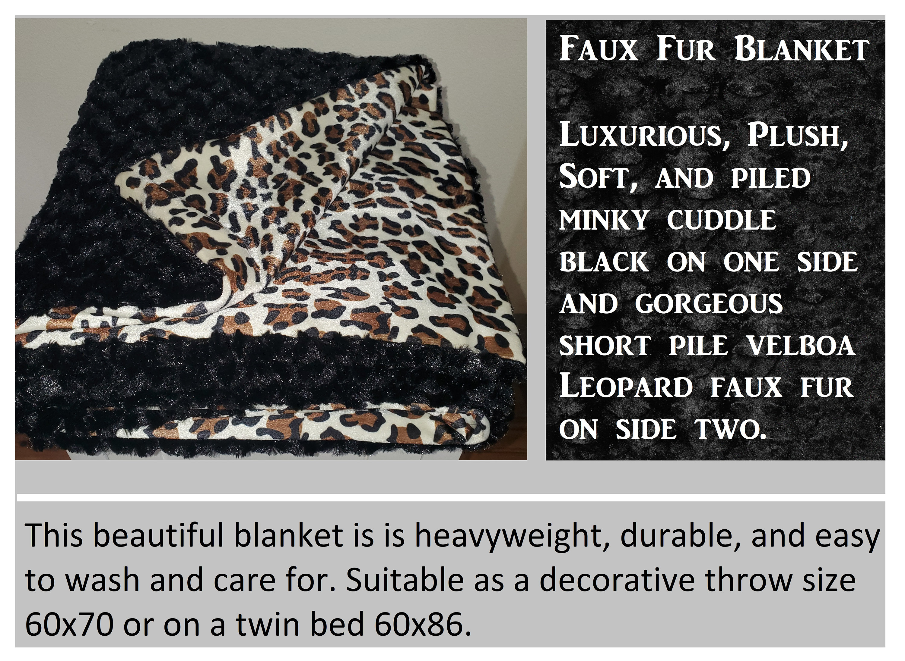 Twin faux fur blanket hotsell