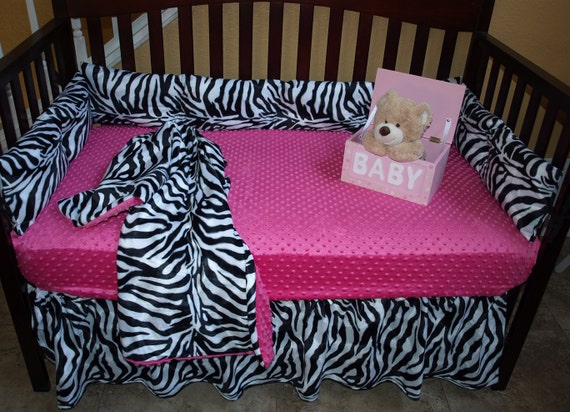 zebra crib sheet