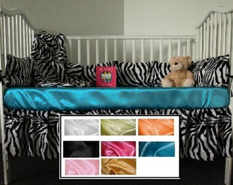 Satin Crib Sheet : Standard, portable, OR pak n play sized