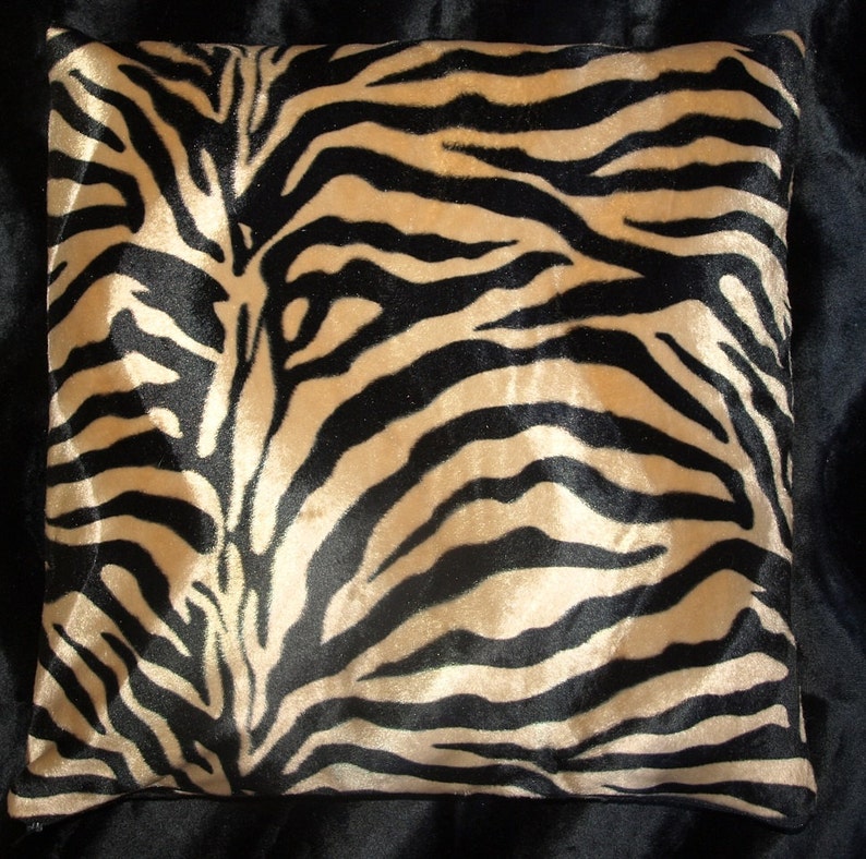 Animal Print Pillow Covers Faux Fur Throw Pillow Cover Etsy