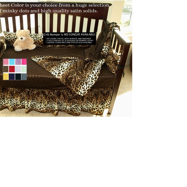 Leopard Baby Bedding Etsy