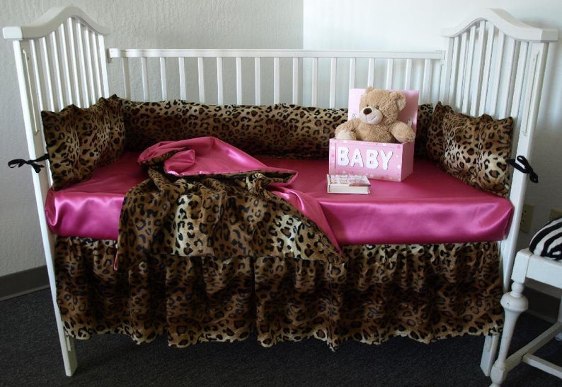 Leopard Baby Bedding Set Etsy