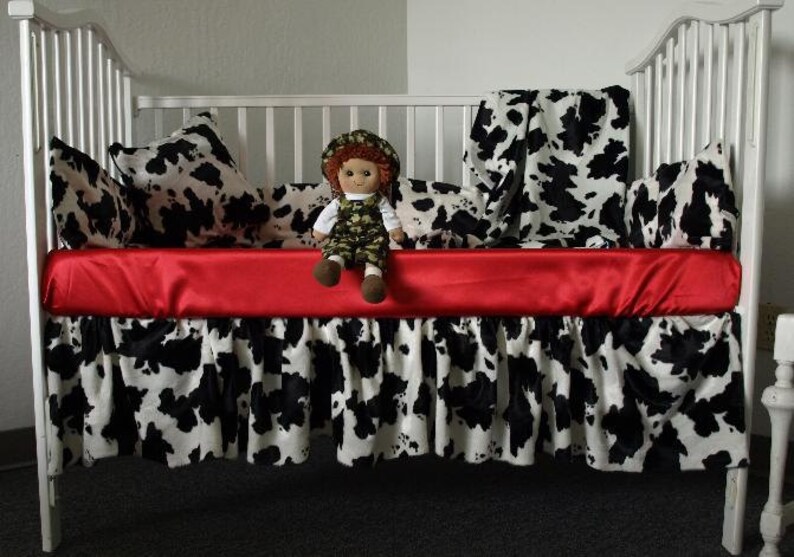 Western Cowboy Cow Baby Bedding Set - Cowboy Toddler Bedding Sets Western Cowboy Cow Baby Bedding Set - Cowboy Toddler Bedding Sets