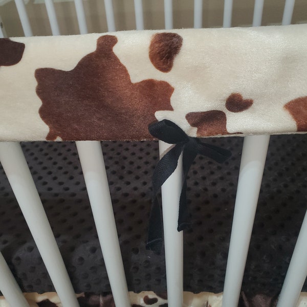 Crib Rail Cover Etsy