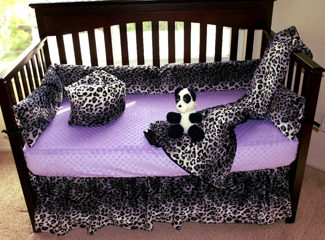 Minky Crib Sheet Minky Crib Bedding Etsy