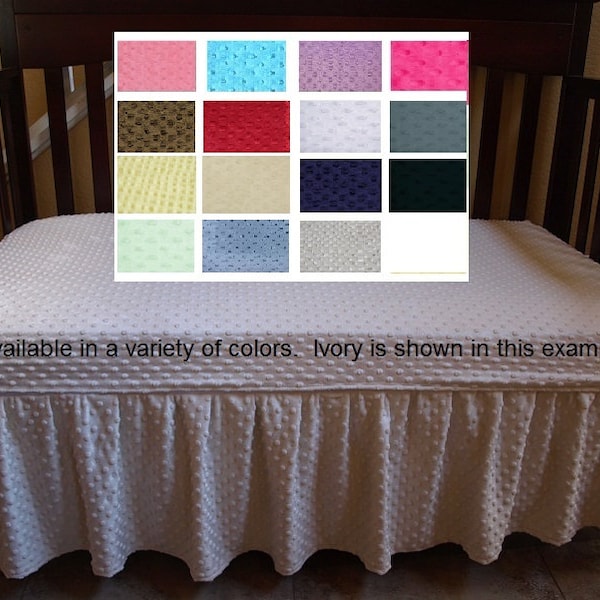 Crib Skirt Etsy