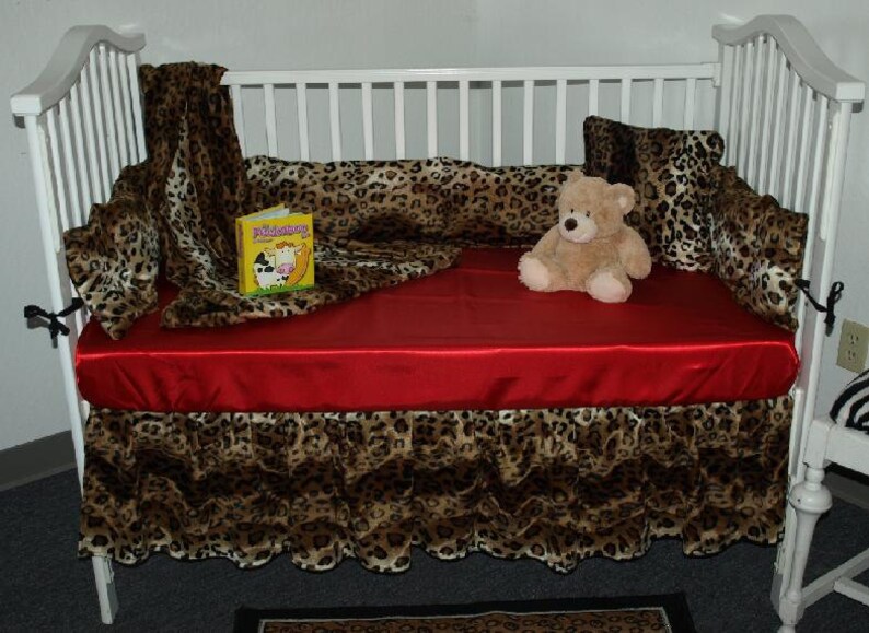 Leopard Baby Bedding Set Etsy