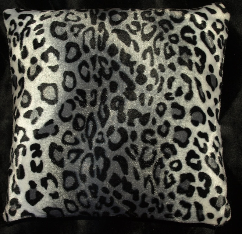Animal Print Pillow Covers Faux Fur Throw Pillow Cover Etsy