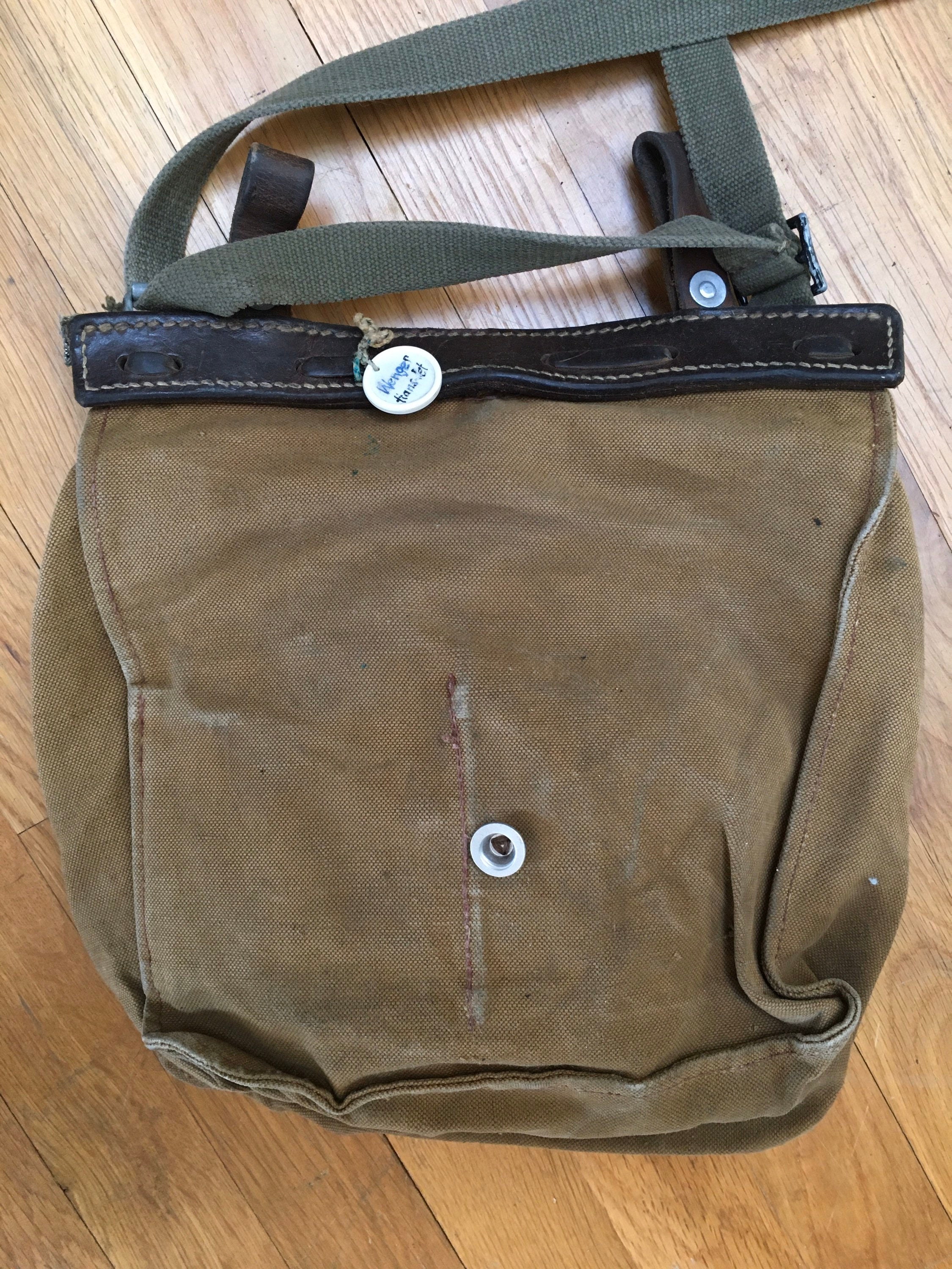 Vintage 1930s-40s Cotton Canvas Military Bag - Etsy UK Vintage 1930s-40s Cotton Canvas Military Bag - Etsy UK