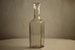 French Antique Clear Glass Carafe / Époque Vintage 