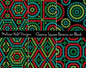 Granny Square Digital Patterns