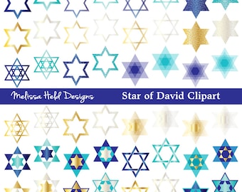 Star of David Digital Clipart