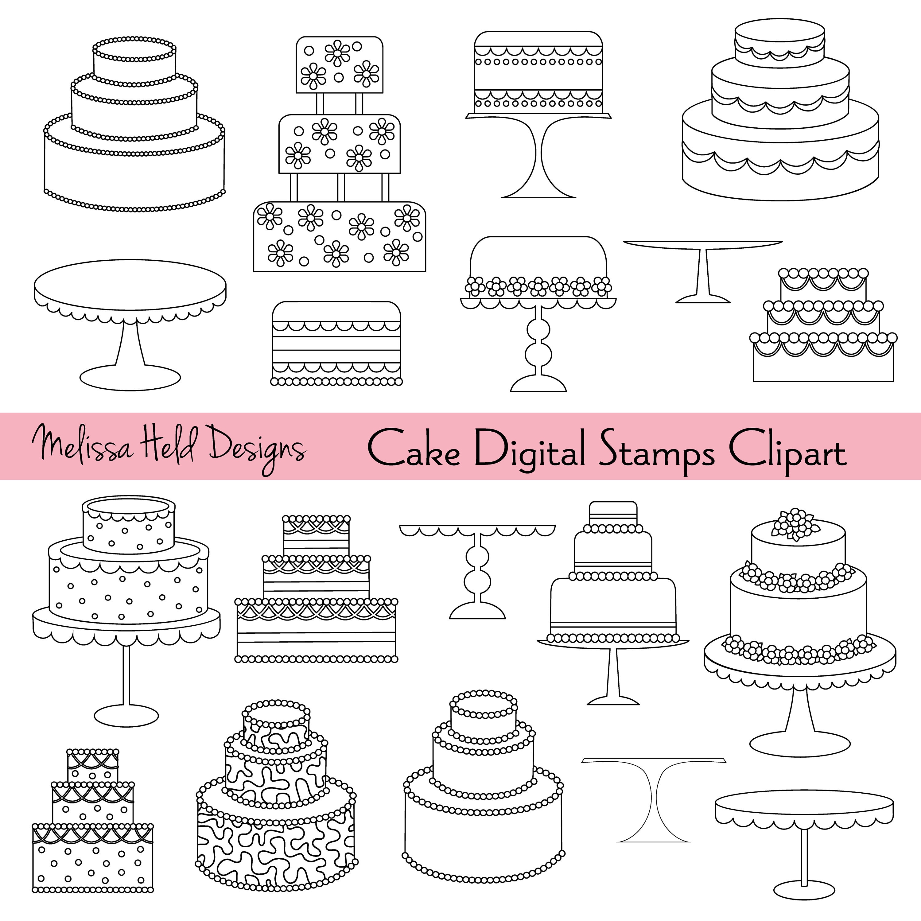 Free Birthday Cake Outline, Download Free Birthday Cake Outline png images,  Free ClipArts on Clipart Library