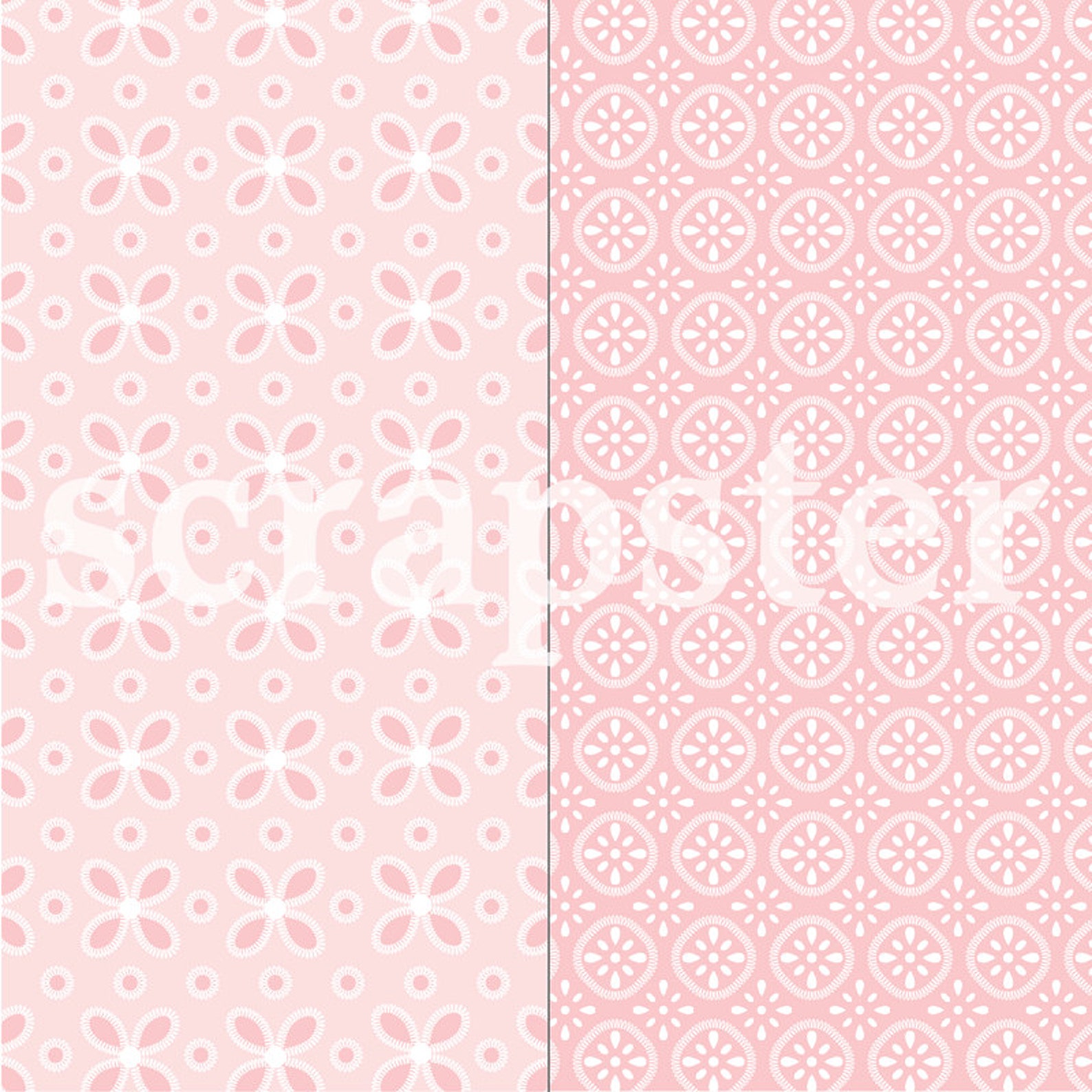 Pink Eyelet Eyelet Digital Patterns - Etsy