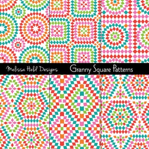 Granny Square Digital Patterns