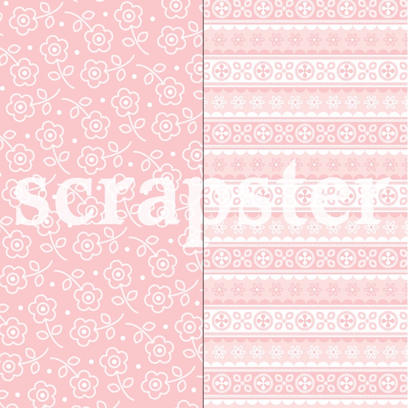 Pink Eyelet Eyelet Digital Patterns - Etsy