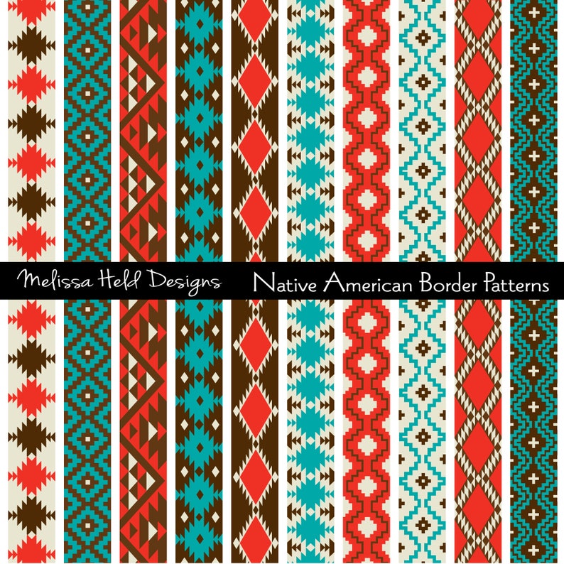 illustrator free native american border download