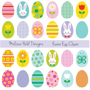 Uovo di Pasqua Clipart digitale