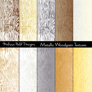 Texturas digitales de grano de madera metálica