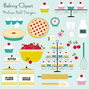 Baking Digital Clipart