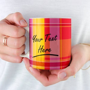 Custom Coffee Mug. Colorful Personalized Ceramic Coffee Mug 11oz.