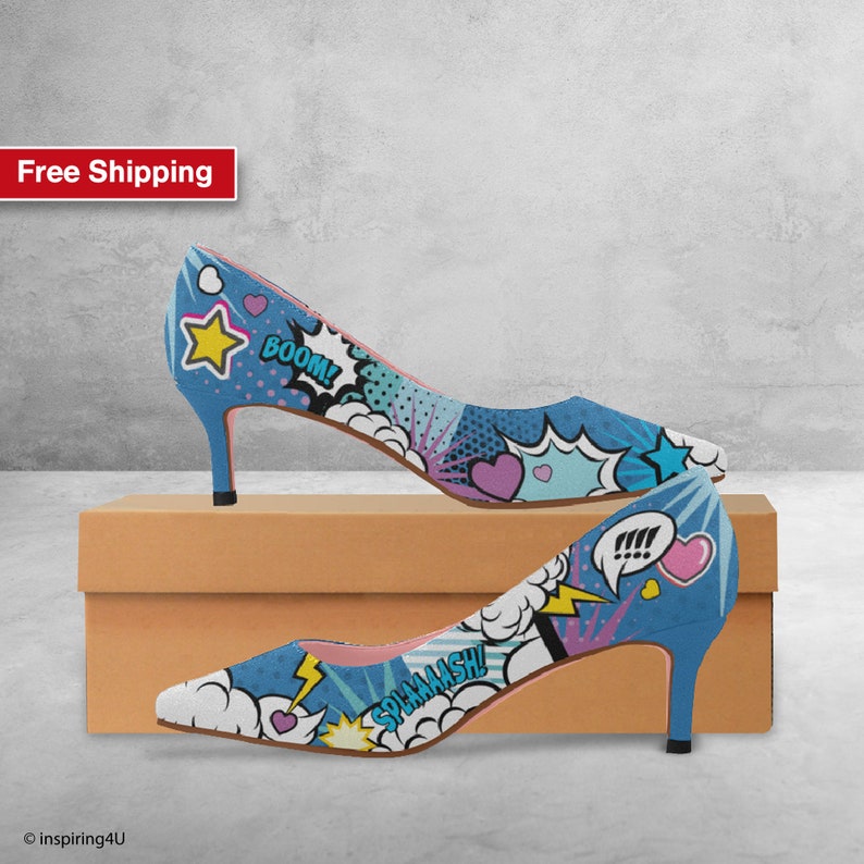 graffiti heels