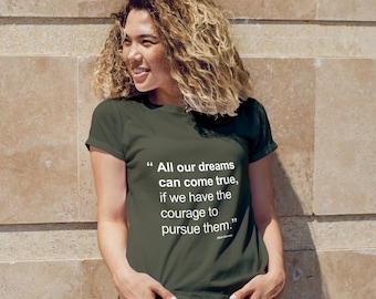 Unisex mental Short Sleeve T-shirt. Motivational Quote Cotton T-shirt. Inspiring Quote Women's Shirt. Inspirational T-shirt With Saying.