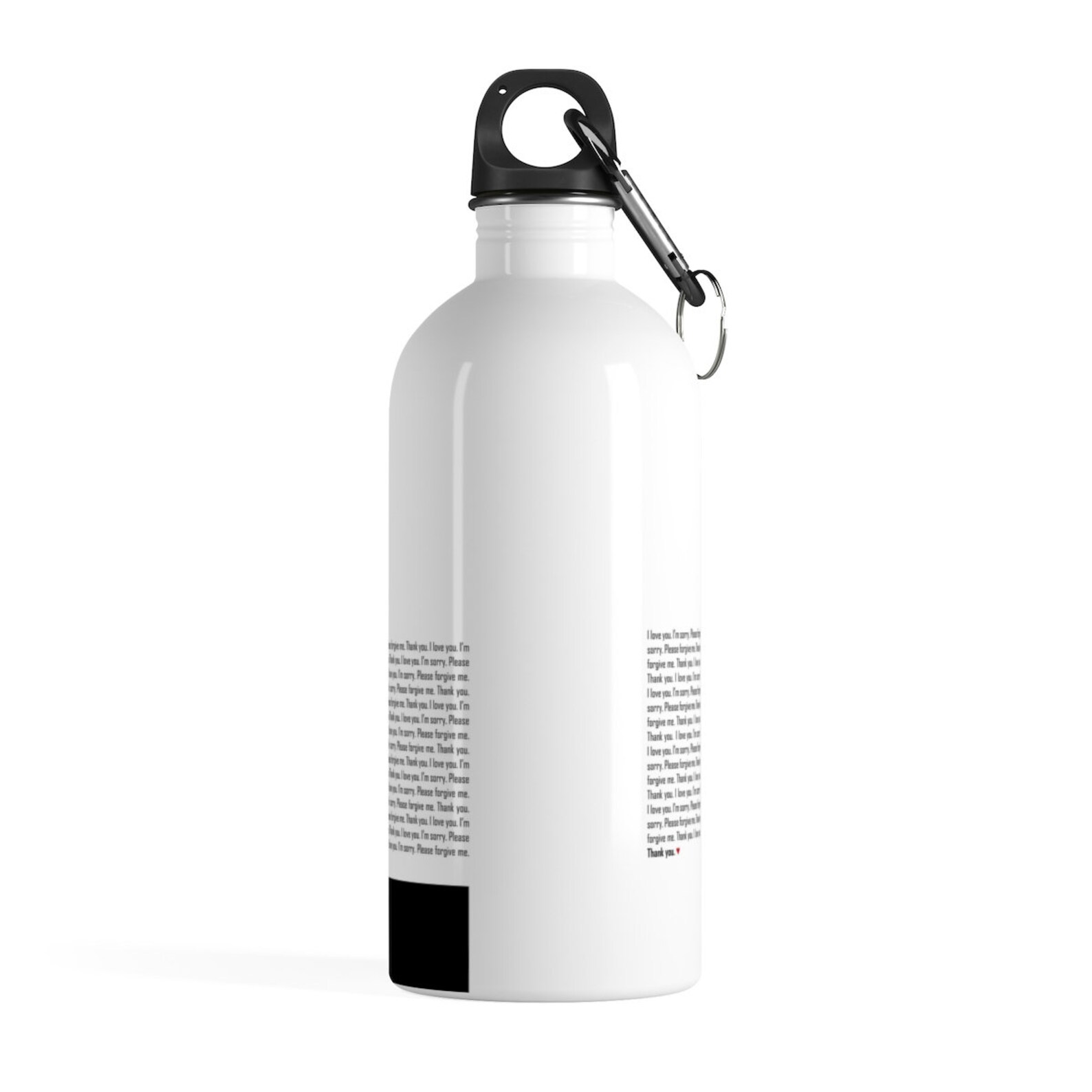 Ho'oponopono Environment Water Bottle Stainless Steel Etsy