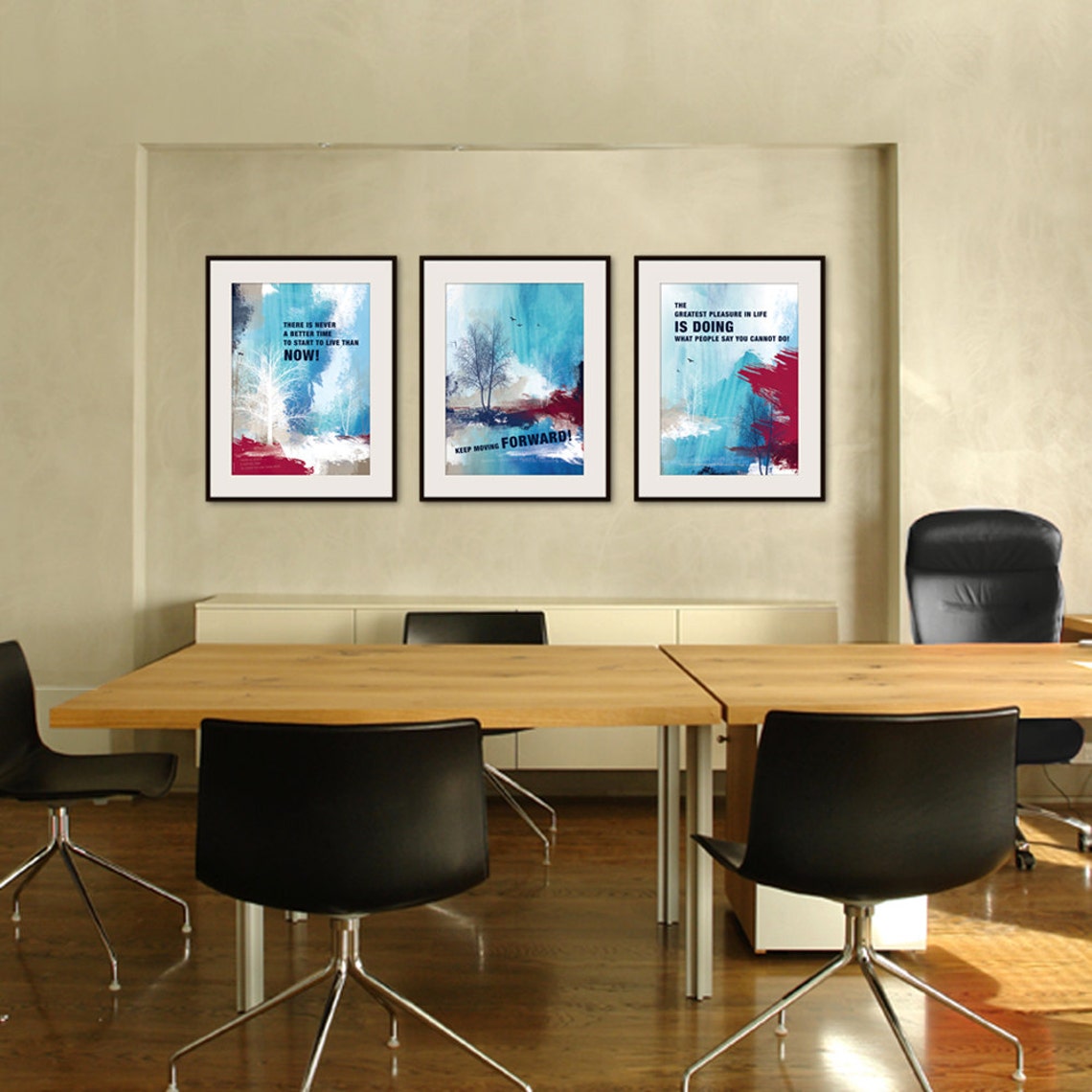 A4 Motivational poster for office wall decor. Positive Etsy