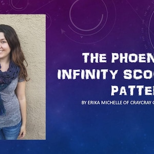 PATTERN: Phoenix Infinity Scood // Crochet Pattern // Infinity Scarf Pattern // Hooded Scarf Pattern // Easy Crochet Pattern