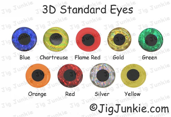 3D HOLOGRAPHIC FISHING LURE EYES SHIPS FROM USA BEST IN VALUE!!!!