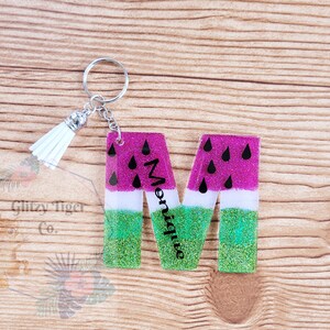 Initial Key chain, Letter keychains