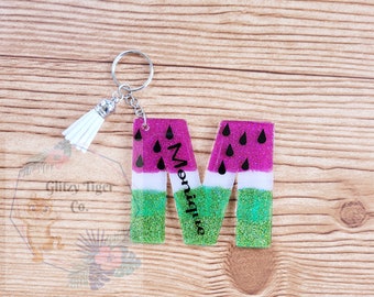 Initial Key chain, Letter keychains