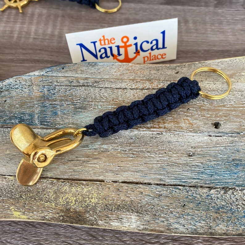 Rope Bell Pull W/ Brass Ship Wheel Anchor Propeller - Etsy