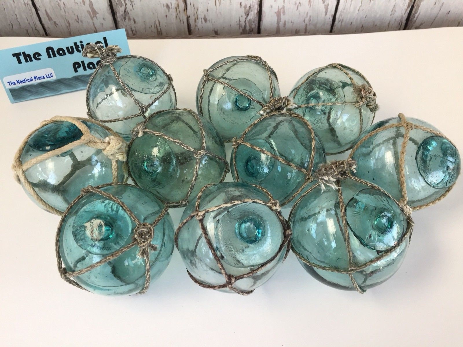 Japanese Fishing Float Glass Piggy Bank Vintage Coin Bank Ocean Decor Nautical Decor, Glass Bank Japanese Glass Float