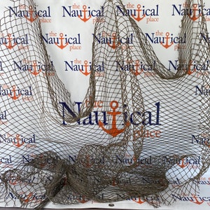 Real Fish Net - 10 ft x 10 ft, KNOTLESS - Strong Netting For Golf, Baseball, Soccer - Pond Netting, Fish Netting For Backdrop Photo Shoot