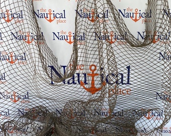 Real Fish Net - 10 ft x 10 ft, KNOTLESS - Strong Netting For Golf, Baseball, Soccer - Pond Netting, Fish Netting For Backdrop Photo Shoot