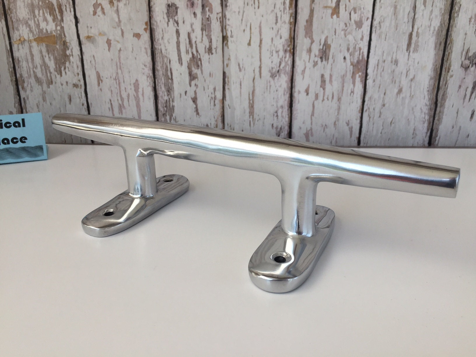 10 Large Aluminum Cleat Nautical Marine Boat Dock Chock Hanger