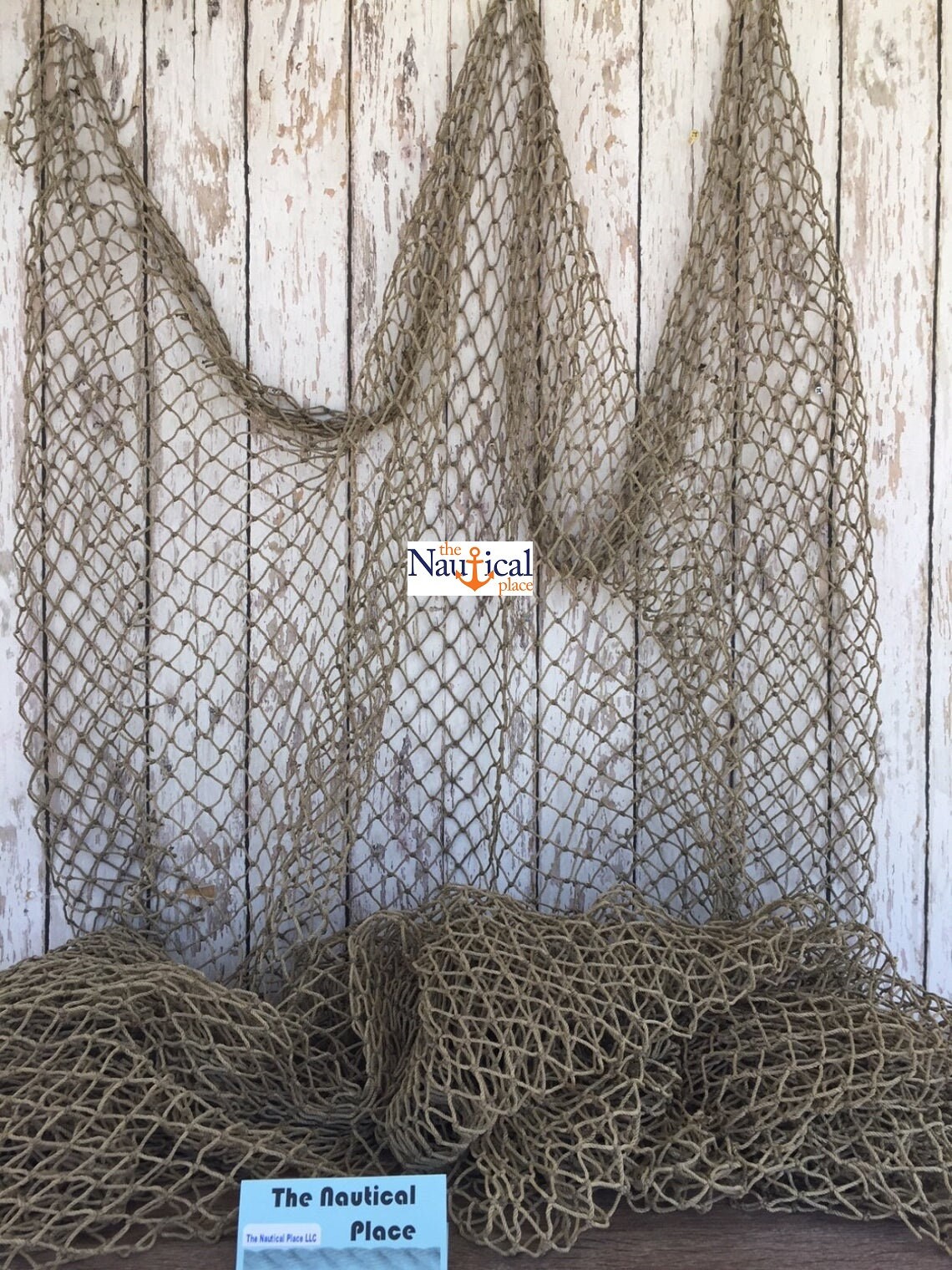 Authentic Fishing Net 5 Ft X 10 Ft Knotted Old Used Fish Etsy