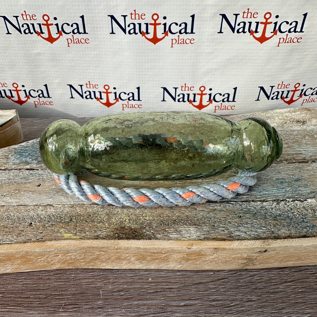 One of a Kind Japanese Glass Fishing Float, Small Hokkaido Roller ...