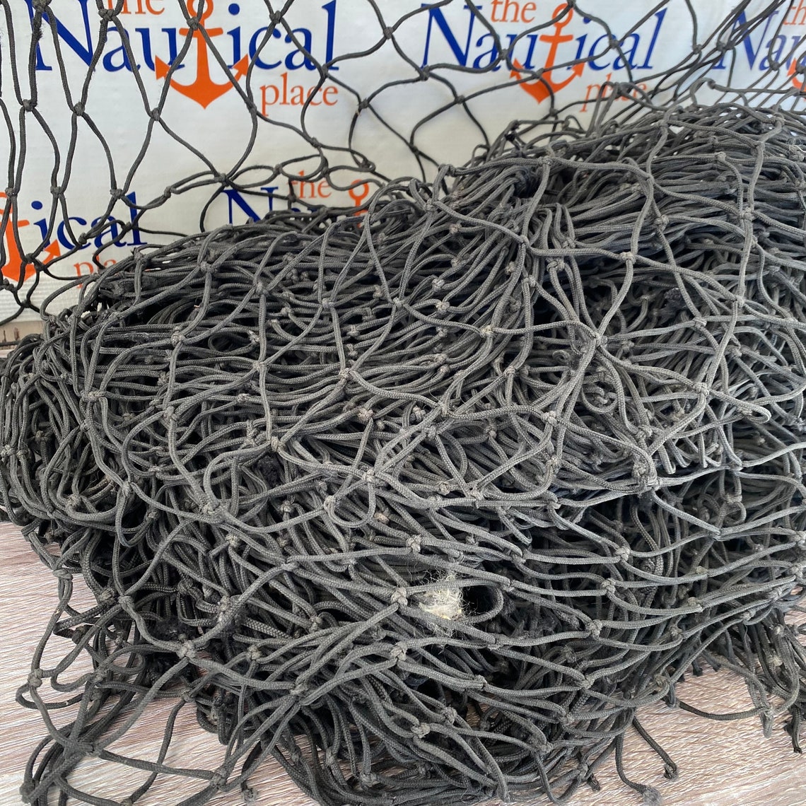 Authentic Commercial Fishing Net 2 Mesh 8 Ft X 20 Ft Etsy