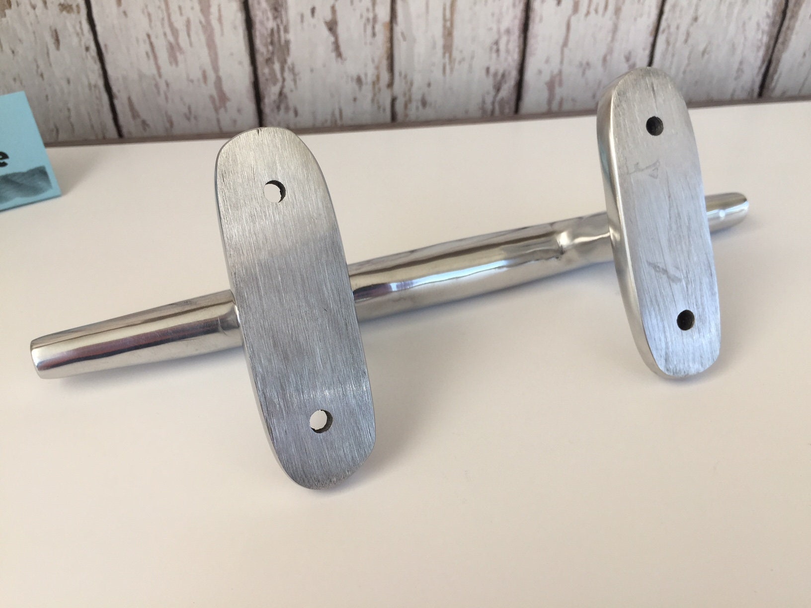 Aluminum Cleats Large or Small Chrome Silver Finish Nautical