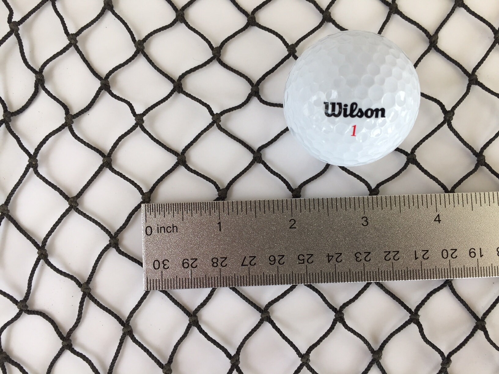 Old Used Fishing Net 10 ft x 10 ft BLACK Knotted Vintage Fish