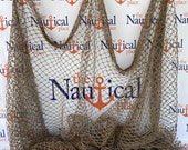 Authentic Used Fishing Net Old Vintage Fish Netting Commercial Recycled  Reclaimed Fishnet Decorative Nautical Decor 5x5, 5x10, 10x10 